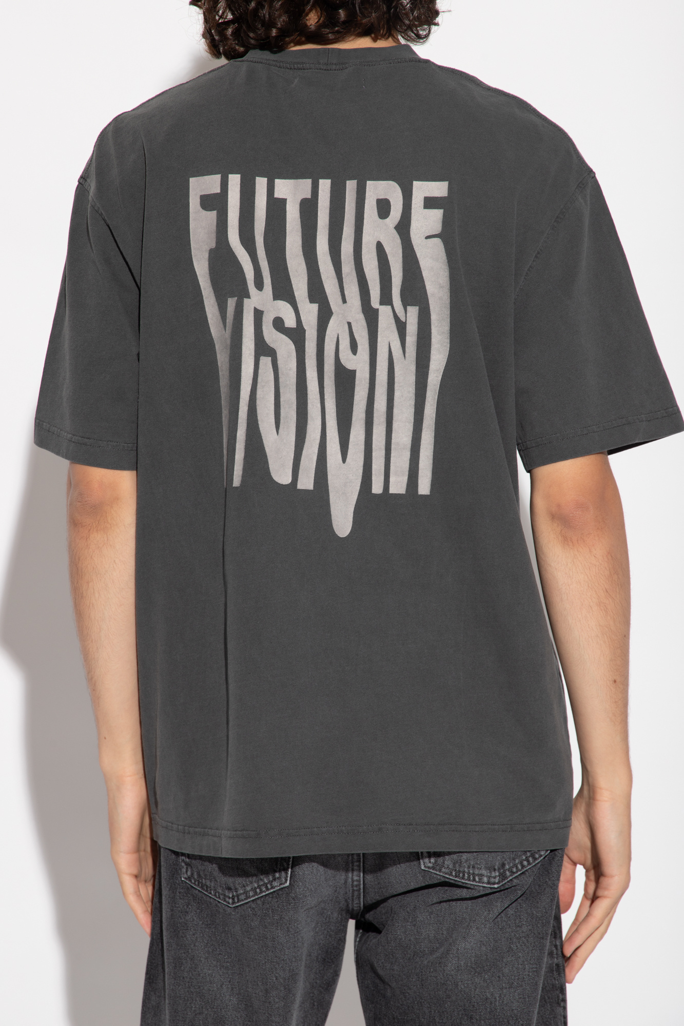 Grey 'Future' T-shirt Samsøe Samsøe - Vitkac Canada